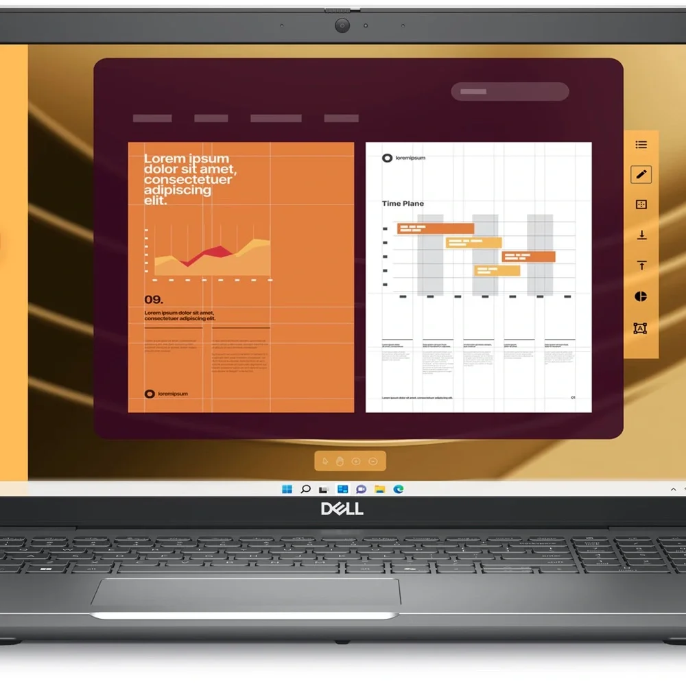 Dell Latitude 5550 15” Silver Laptop with Sleek Design